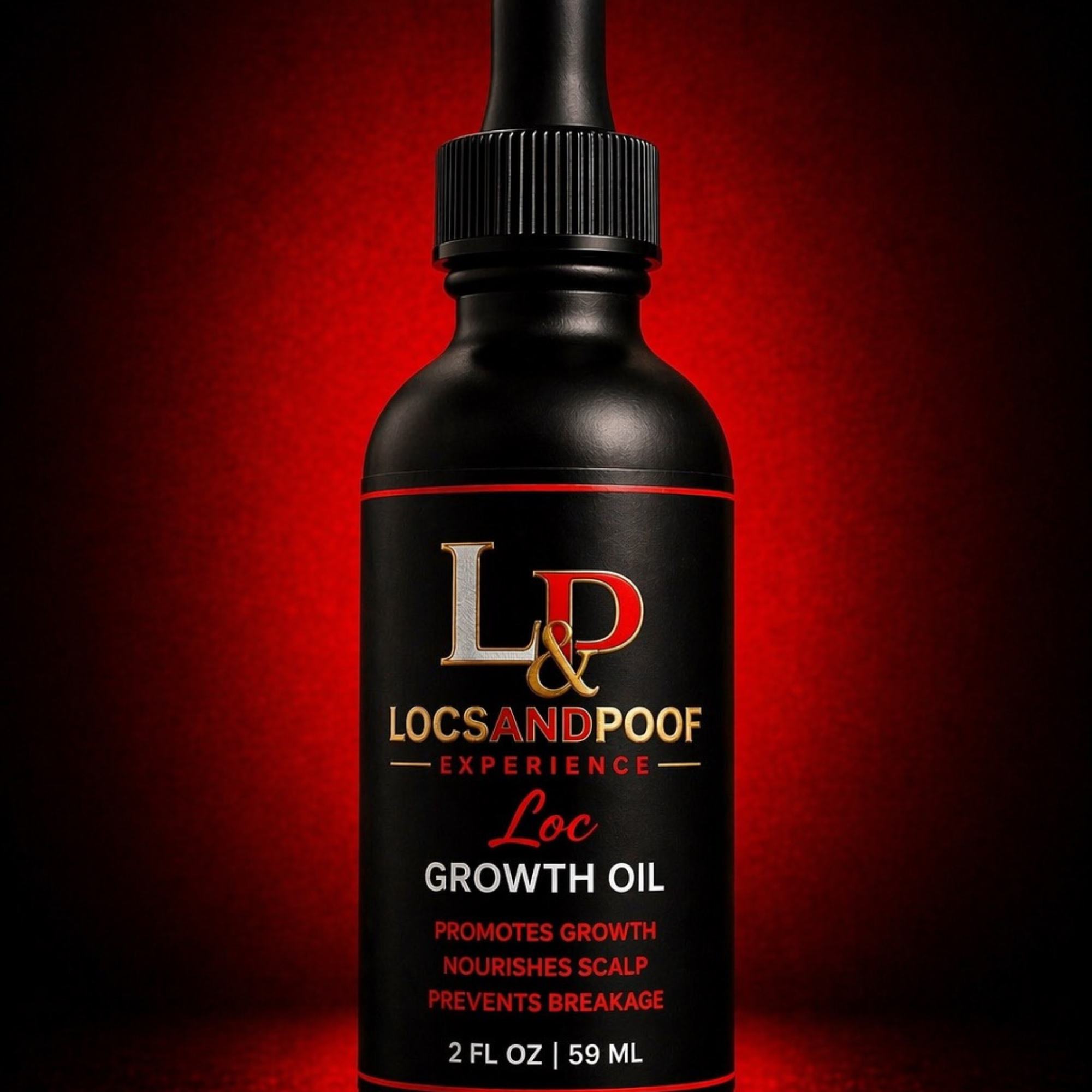 Locsandpoof Growth Oil - 2oz (Travel Size)