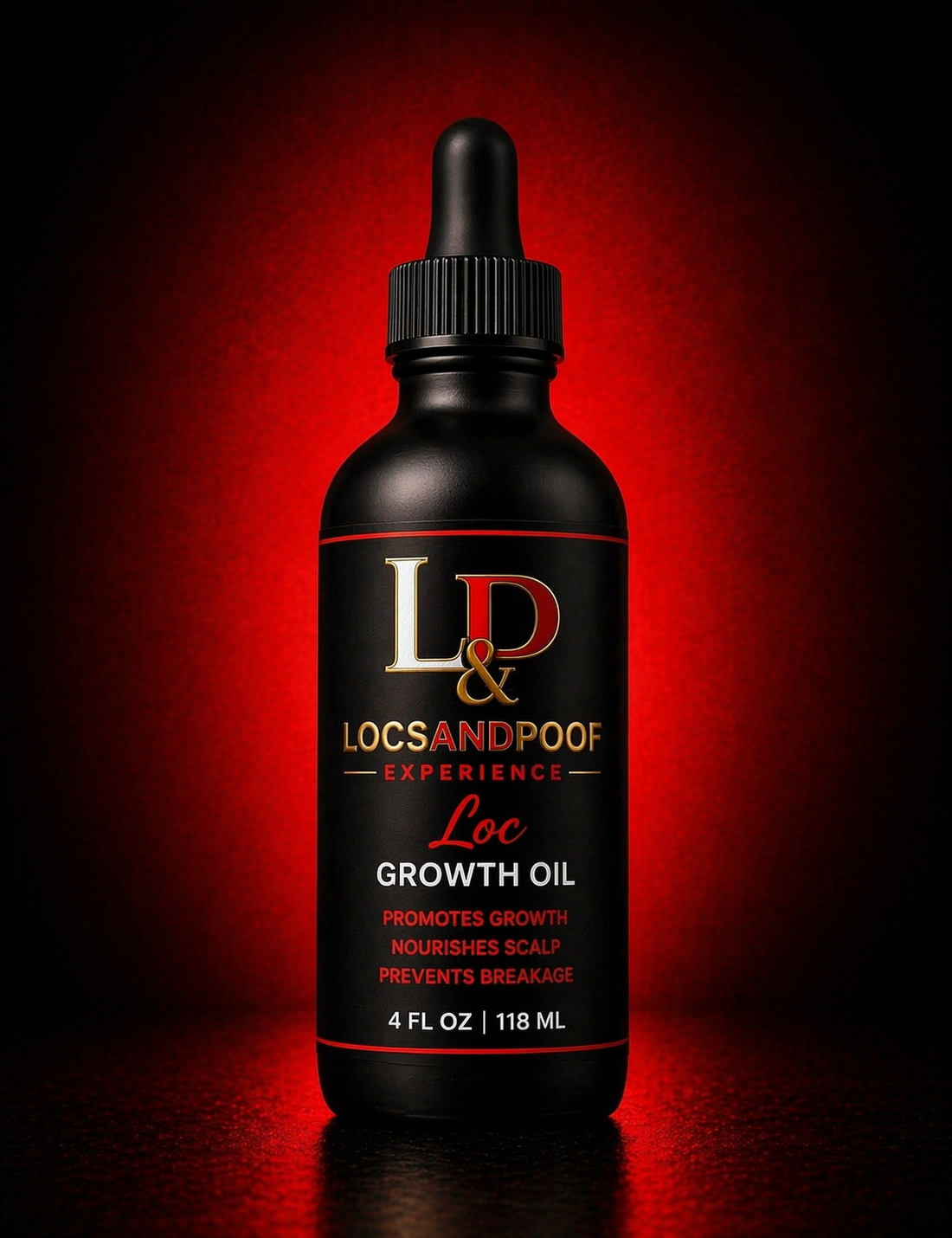 Locsandpoof Loc Growth Oil - 4oz (Most Popular)